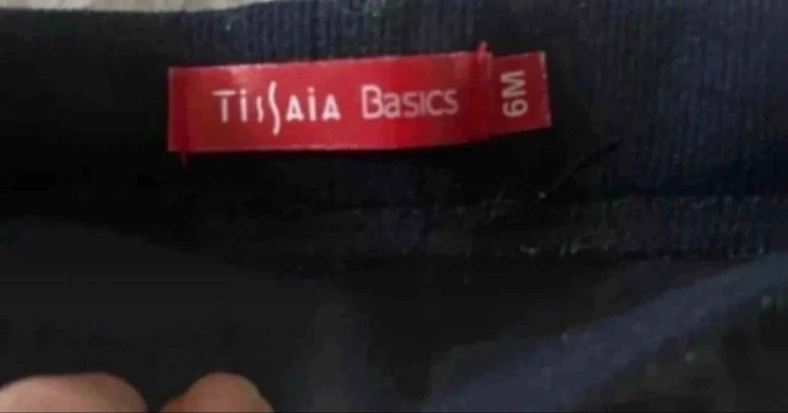 Pantalon bébé Tissaia – 6 mois – Bleu marine – photo 3